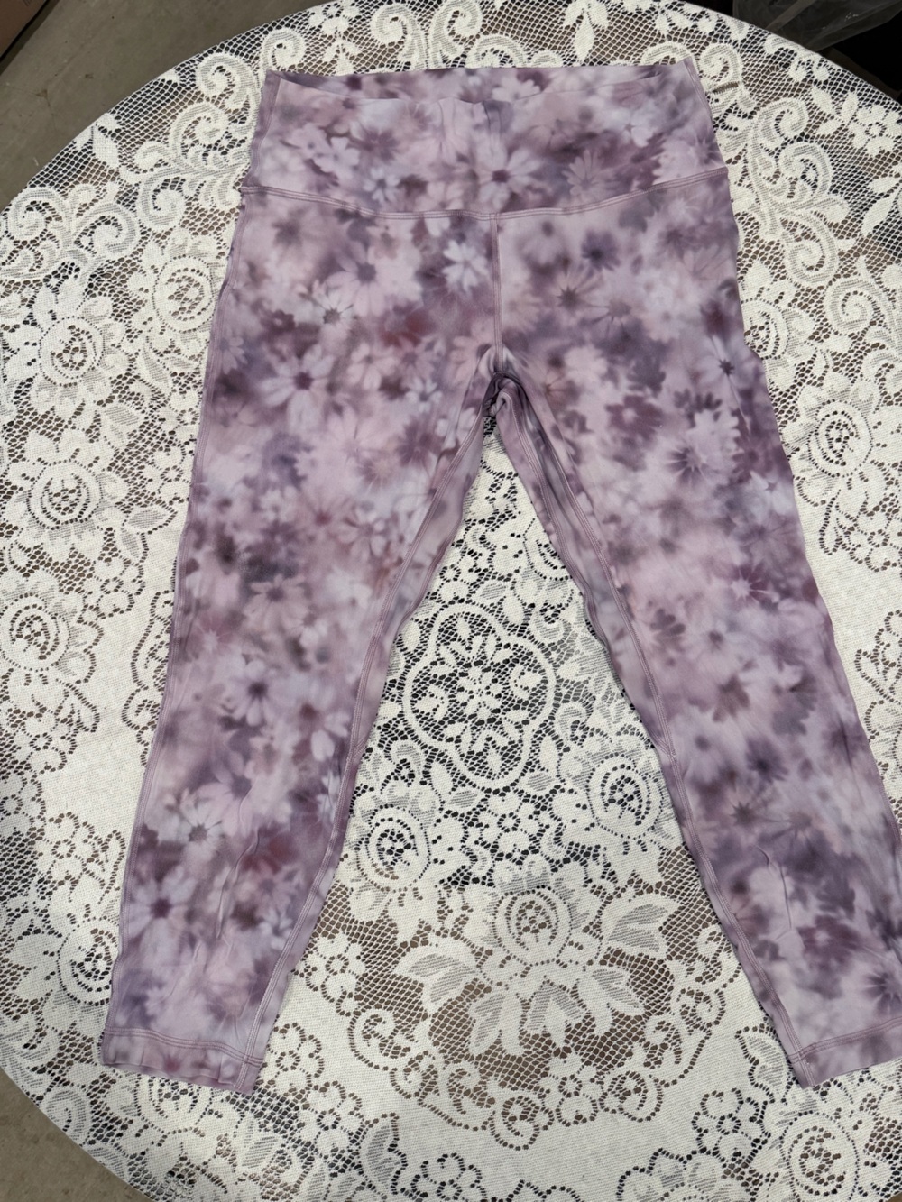 lululemon athletica Lavender Tie-Dye High-Rise Leggings